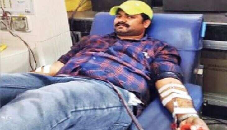 इंसानियत की मिसाल - पहला रोज़ा तोड़कर किया प्लाज़्मा दान