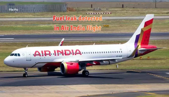 Air India fuel leak