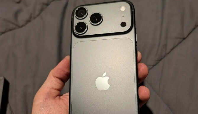 iPhone 18 Pro Max smartphone highlighting its camera system, battery life and premium design