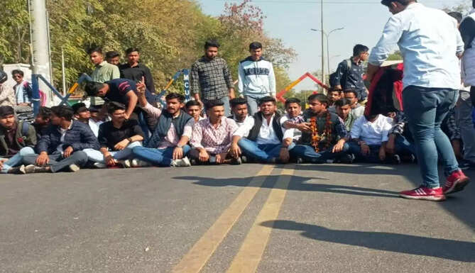 student on hunger strike