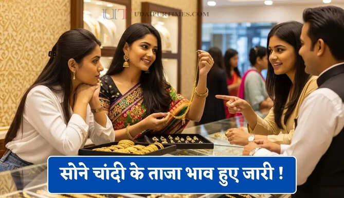 सोने चांदी के ताजा भाव हुए जारी ! देखें सभी शहरों के नए रेट &nbsp;