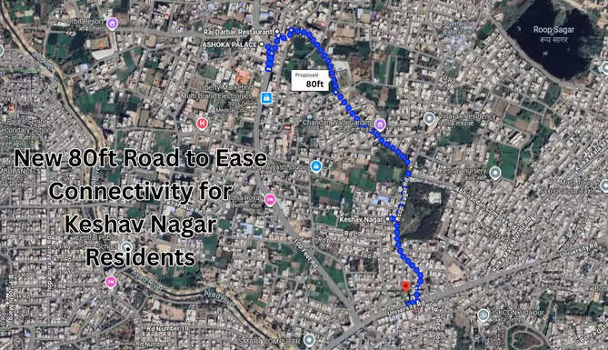 Udaipur: Keshavnagar Residents Will Finally Get Direct Access to University Road and 100ft Road