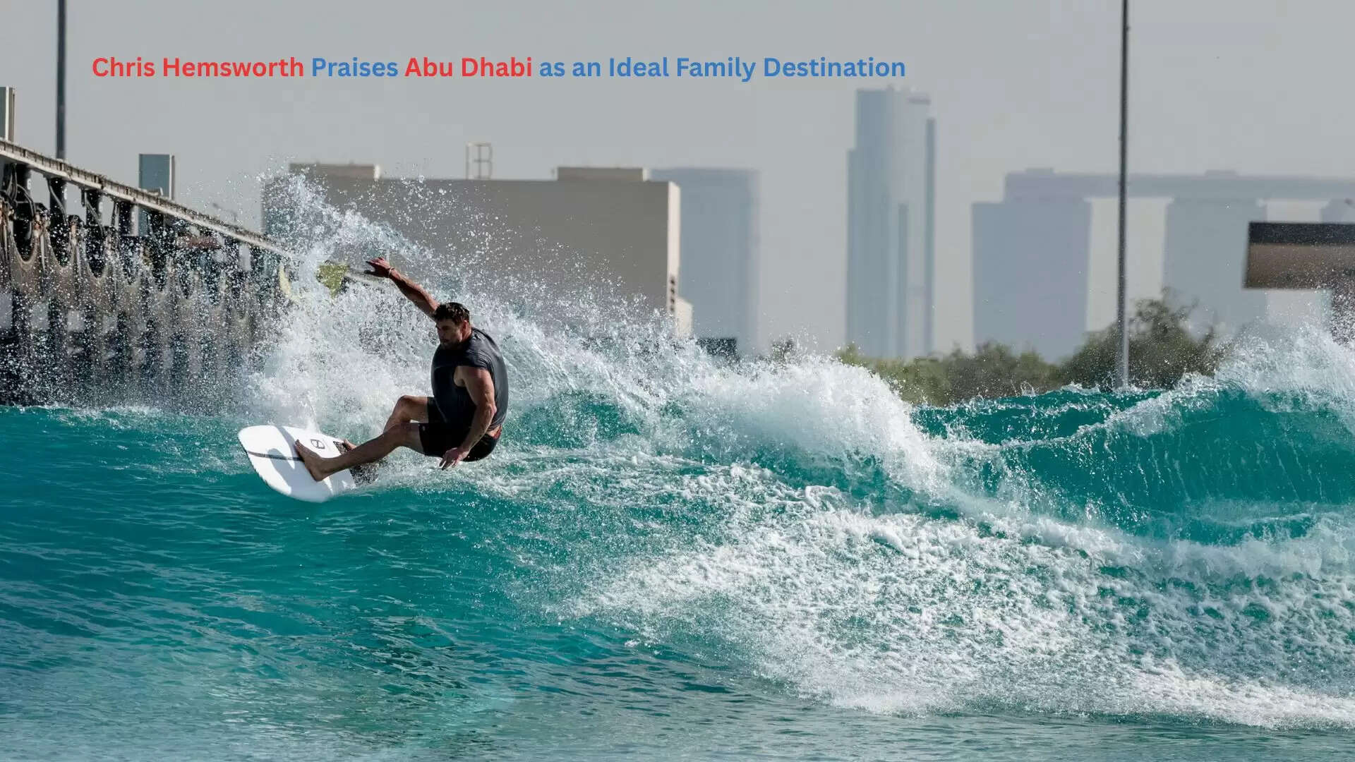 Chris Hemsworth and Elsa Pataky enjoy family-friendly attractions during their Abu Dhabi | Chris Hemsworth and Elsa Pataky are all praise for Abu Dhabi as the ultimate family holiday destination 🌍 From Ferrari World and Yas Waterworld to immersive art at teamLab Phenomena, the star couple shared how the city perfectly blends adventure, culture, and quality family time.