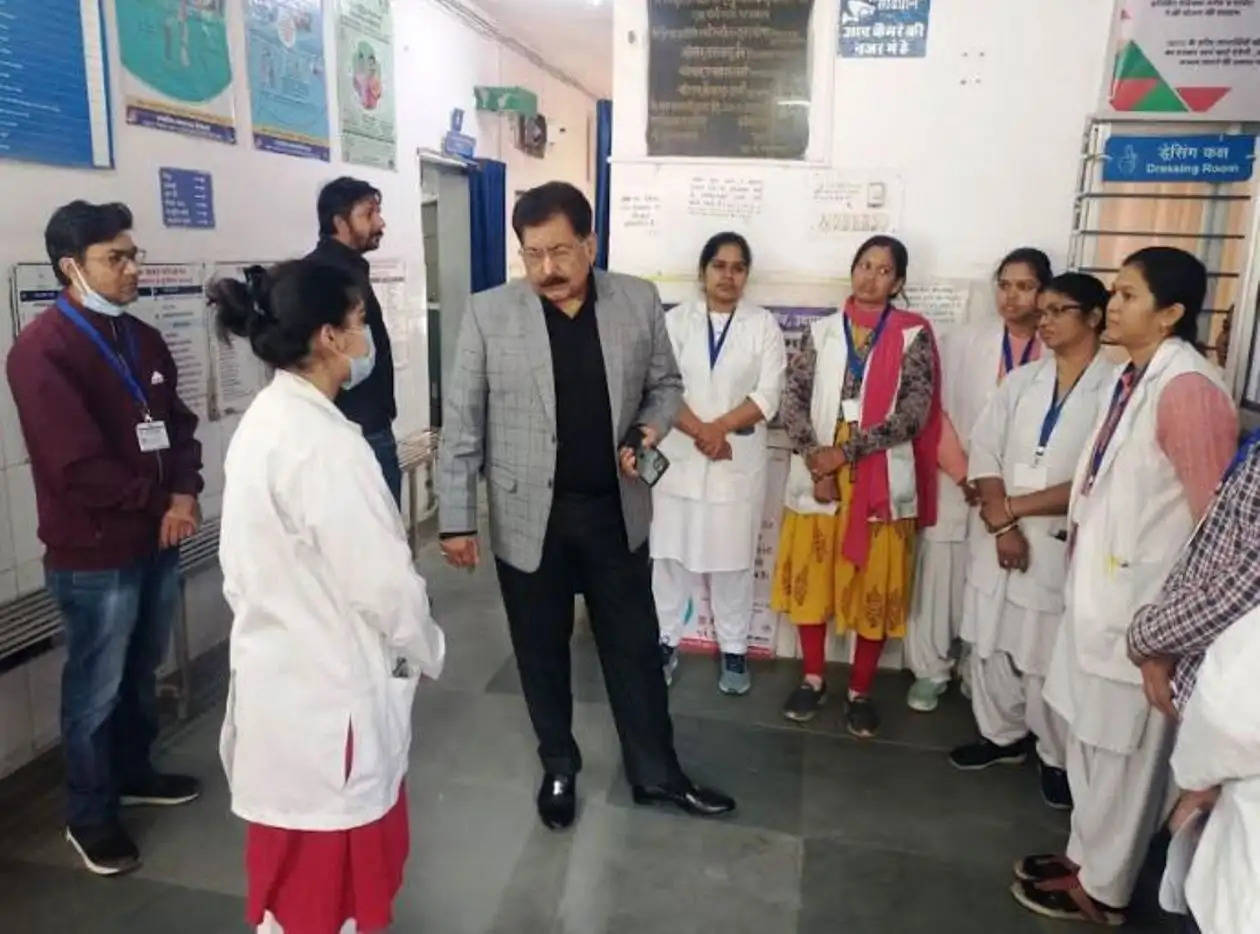 CHC Nai inspected by Divisional commissioner