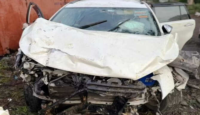 Rajsamand MLA Deepti Kiran Maheshwari car accident near Amberi, Udaipur