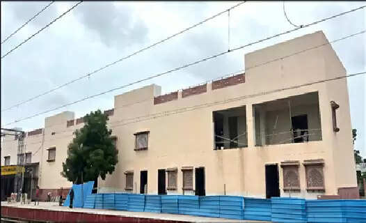 “Redevelopment work at Fatehnagar Railway Station, Udaipur – Amrit Station Scheme”