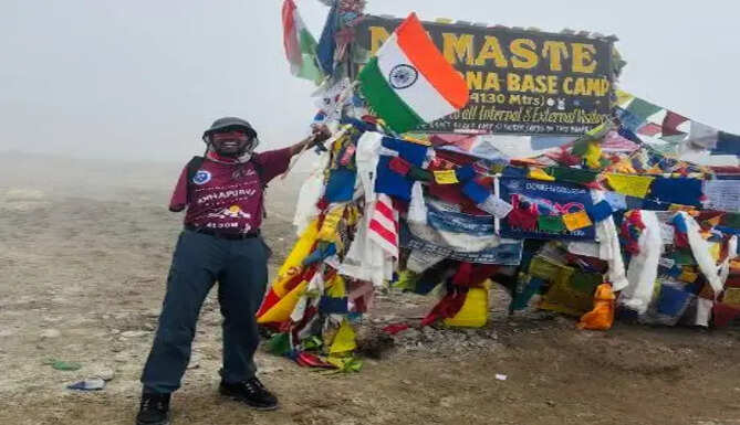 Bindaas Govind Kharol Adventure Annapoorna Base Camp Trek Summit - Udaipur&rsquo;s &lsquo;Bindaas Govind Kharol&rsquo; Successfully Summits Annapurna Base Camp in Historic Inclusive Trek Trekker from Udaipur Achievement of Govind Kharol Bindaas