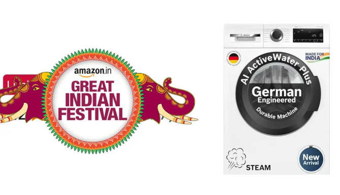 Top-loading washing machines from Samsung, LG, Bosch and Haier available during Amazon Great Indian Festival 2026.