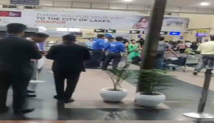 Flight cancelled Udaipur Airport