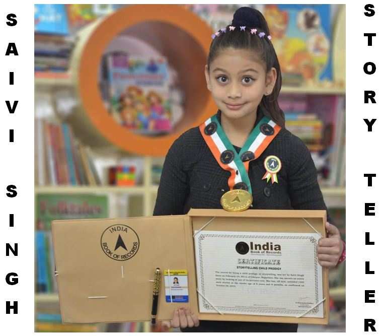 India's Human Library | Udaipur Girl in India Book of Records - 1443 Stories in one sitting