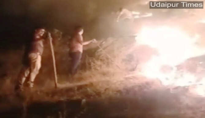 Fire at Rishabhdev