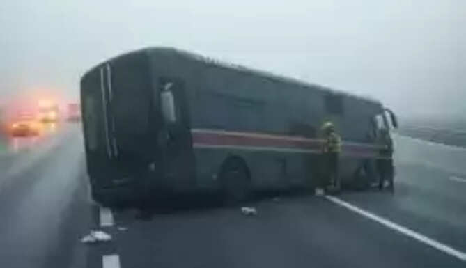 Bus Accident Udaipur Jaipur Highway