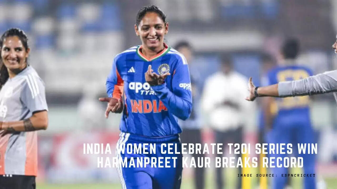 India Women shine! With an 8-wicket win over Sri Lanka at Thiruvananthapuram, India clinches the T20I series. Harmanpreet Kaur becomes the most successful WT20I captain in history!
