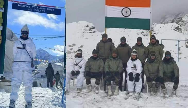 siachen glacier shiva chauhan udaipru techno njr first woman at siachen from udaipur udaipurtimes trending news from indian army people of udaipur