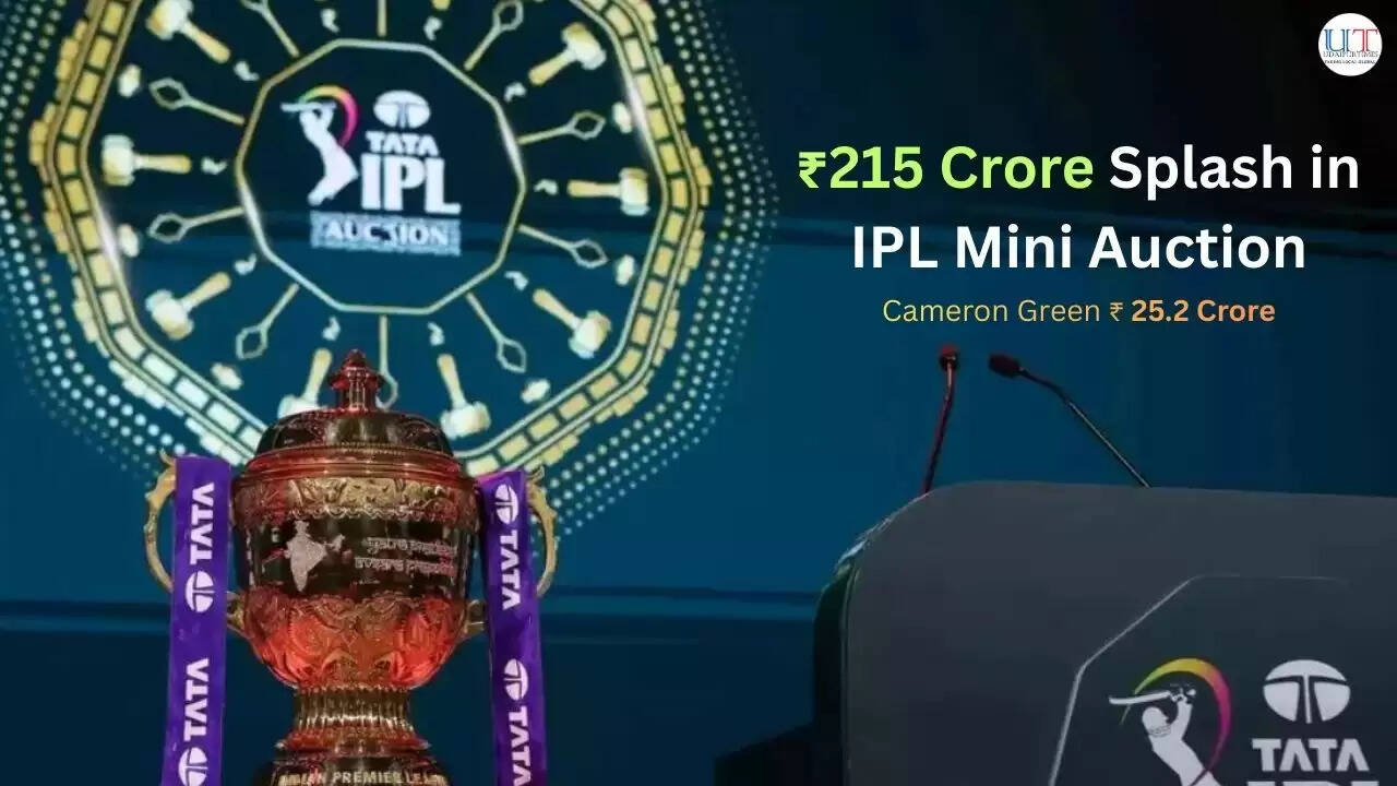 Udaipur IPL News Auction Cameron Green becomes most expensive overseas player at IPL 2026 auction