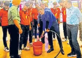 Fire Safety in Udaipur Malls Checked