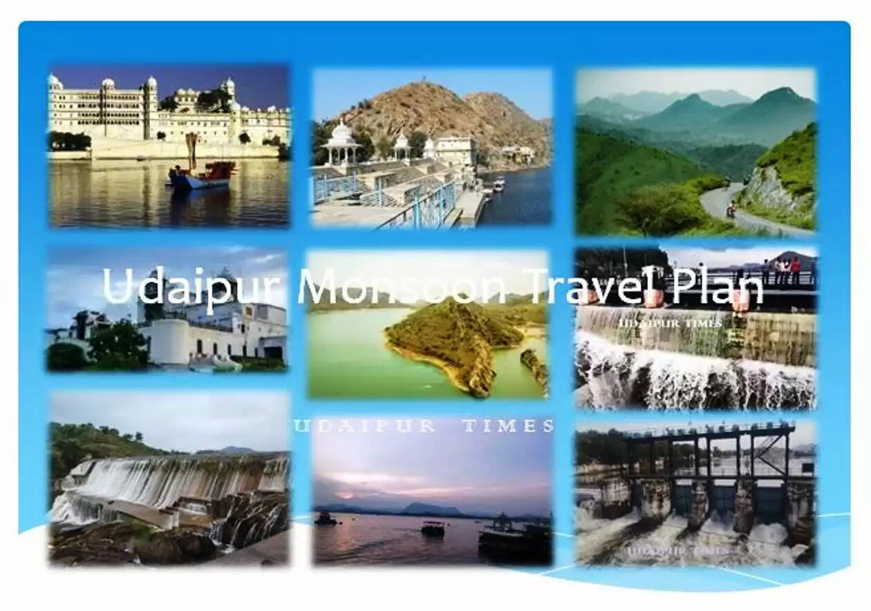 Udaipur Monsoon Travel Map &ndash; Lakes, Hills & Palaces in 6 Days