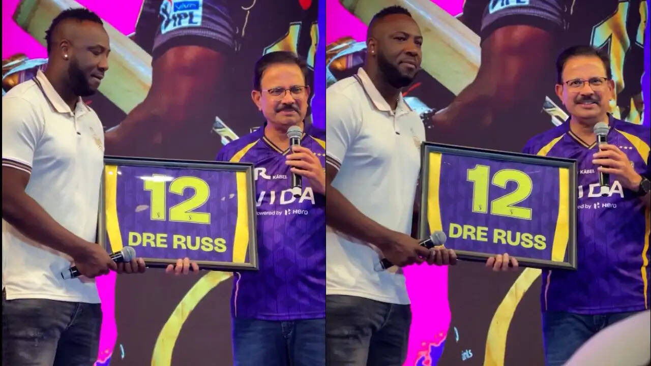 Kolkata Knight Riders retire Andre Russell&rsquo;s jersey number 12 in a heartfelt tribute ahead of IPL 2026. Read full details, stats, and fan reactions.