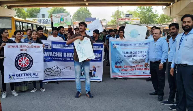 rally for water conservation
