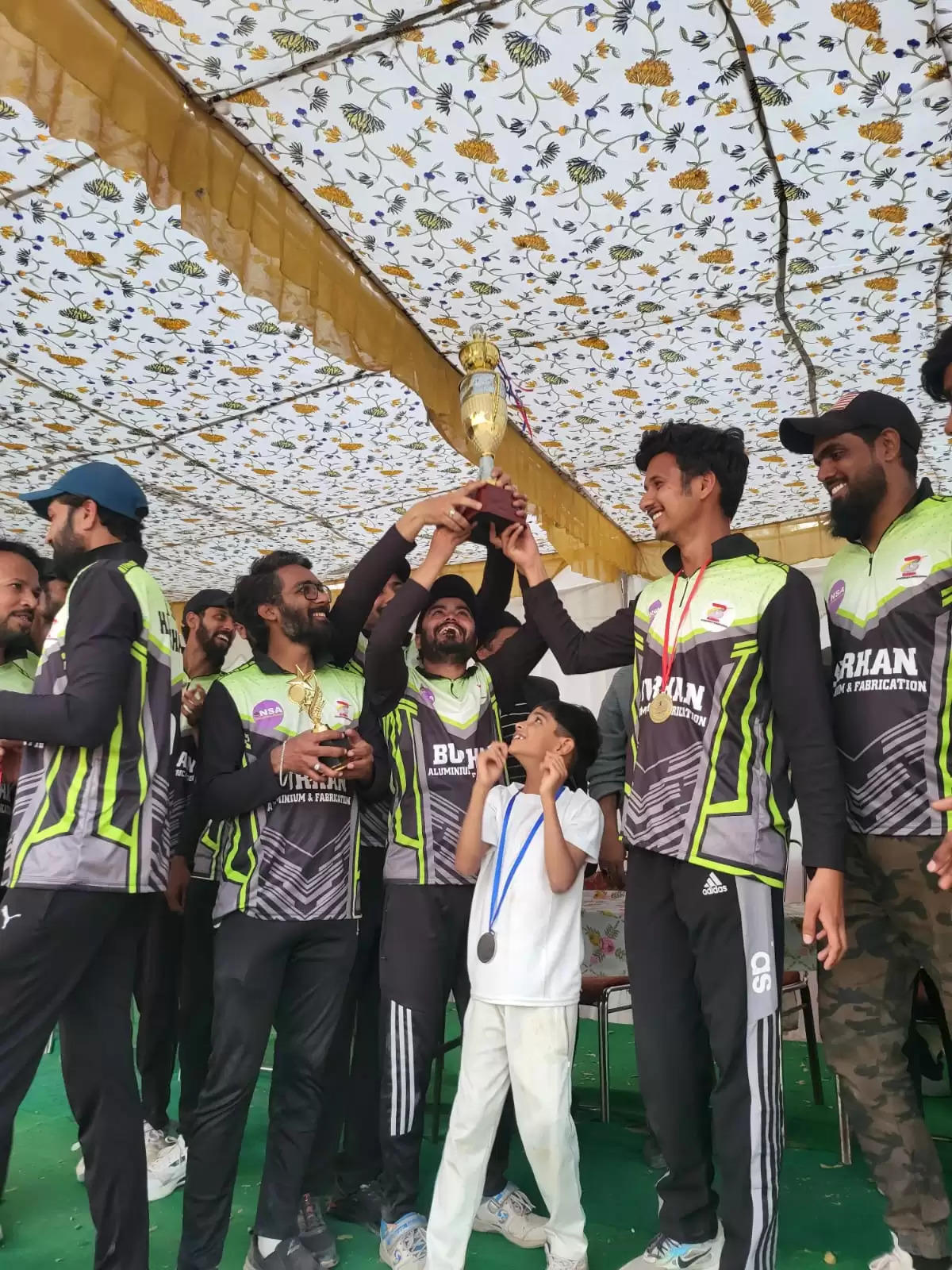 Two-day Chhipa Cricket League: Adnan's stormy innings, Bhati XI winner among local teams