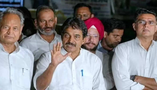 gehlot pilot seize fire