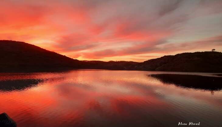 fatehsagar in winter