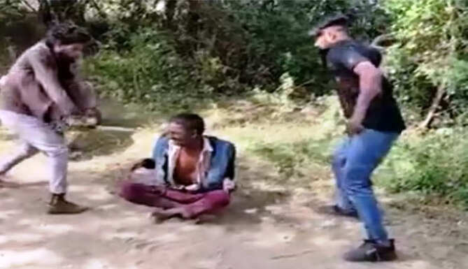 tribal youth beaten