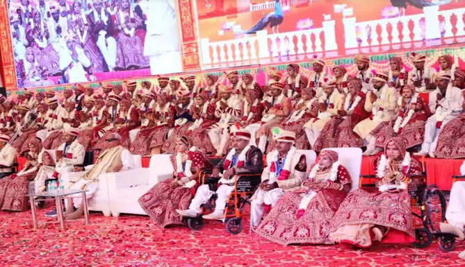 Narayan Seva Sansthan mass wedding