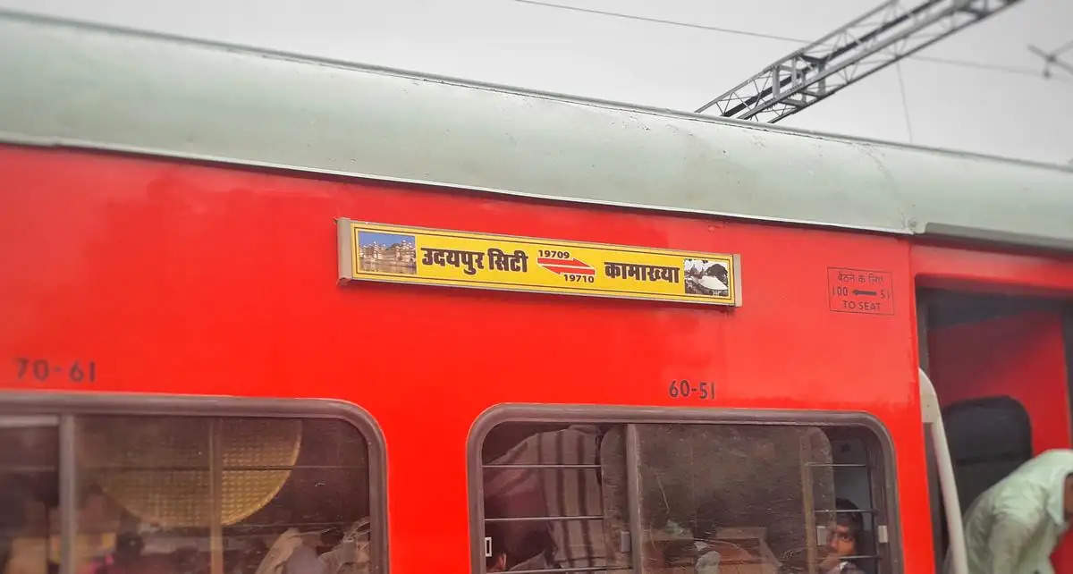 udaipur-kamakhya train