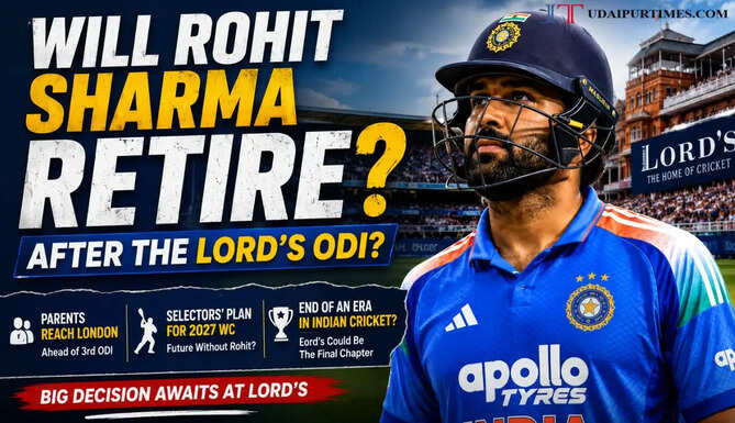 Rohit Sharma ahead of India vs England Lord's ODI amid retirement reports