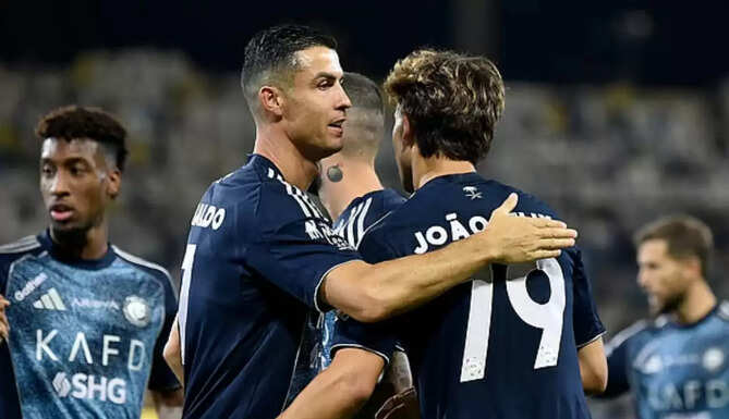 Cristiano Ronaldo Creates 24-Season Scoring Record as Felix Hits Hat-Trick in Al Nasr&rsquo;s 5-0 Win&nbsp;