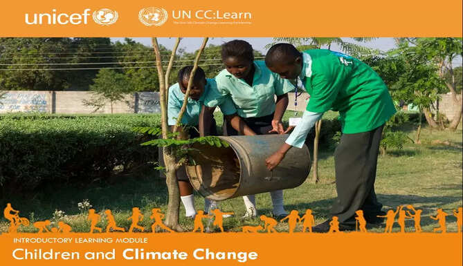 Neha SAkka RSEB Udaipur UNICEF Children and Climate change training program