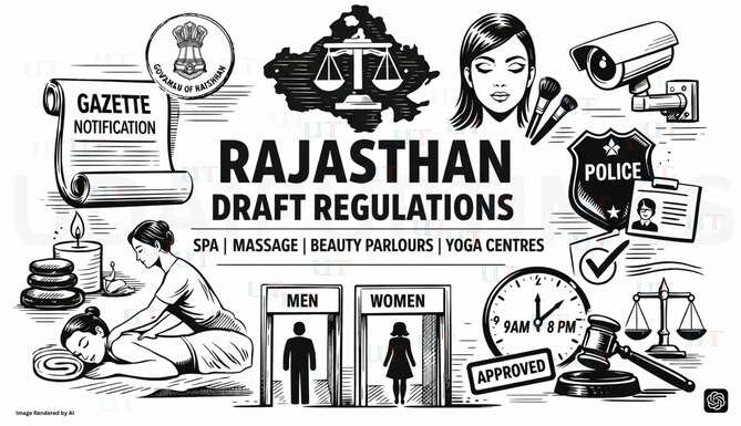 Government of Rajasthan releases draft guidelines regulating spa and massage centres across the state.