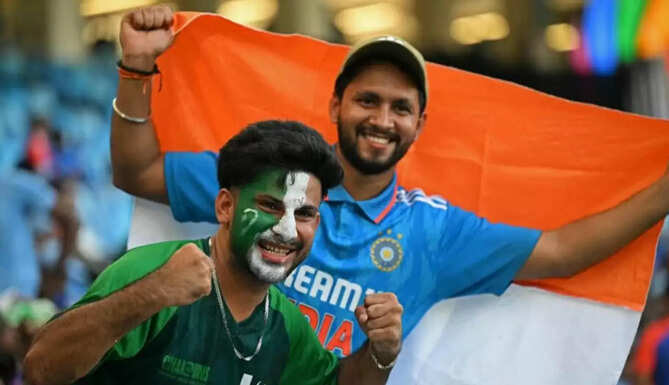 Fans of India-Pakistan matches 