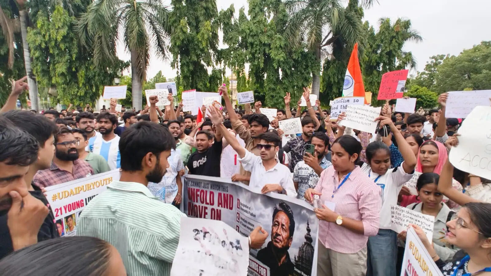 Udaipur Student Protest
