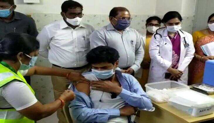 प्रदेश के 7 जिलों के 19 सेंटर्स पर किया गया कोरोना वैक्सीन का ड्राई रन