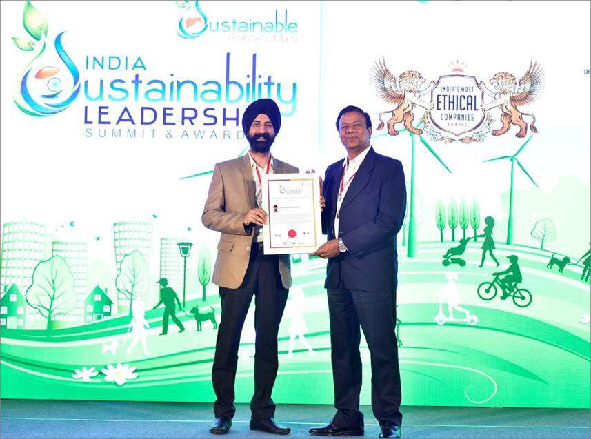 Rajinder Ahuja of Hindustan Zinc conferred Most Influential Sustainability Leader Award