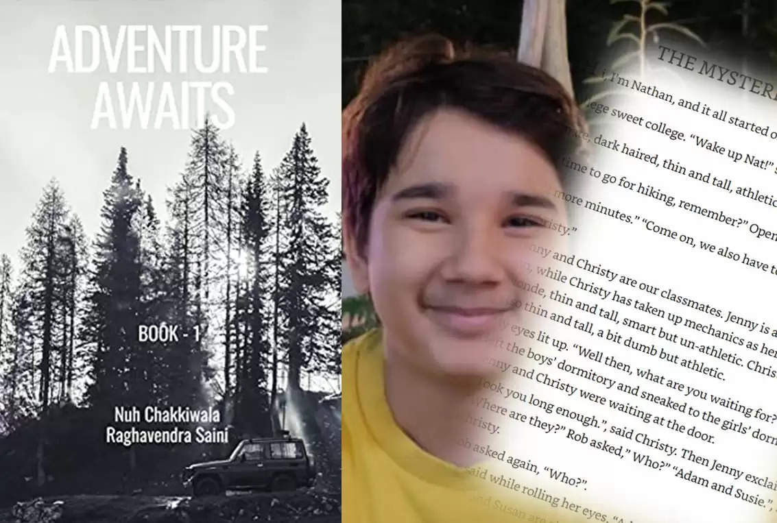 Youngest author from Udaipur Nuh Chakkiwala Adventure Awaits Achievers from Udaipur