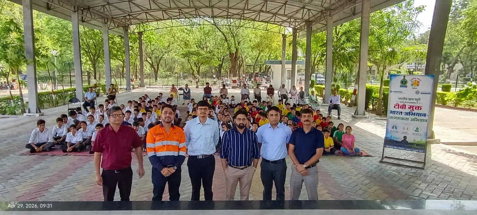 TB awareness session conducted by Hindustan Zinc at Rampura Agucha Mine under IBM Ajmer initiative