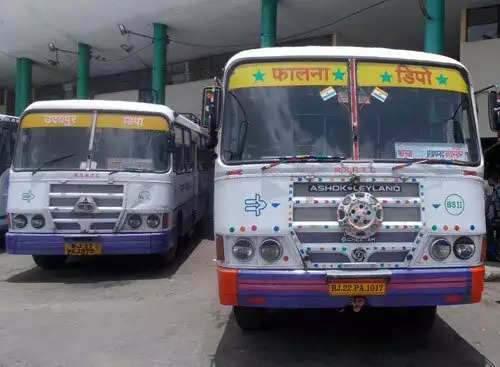 Roadways Buses Udaipur