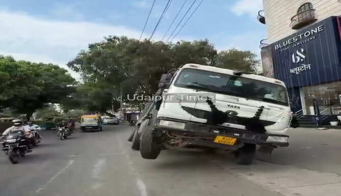 Truck Incident in Udaipur 