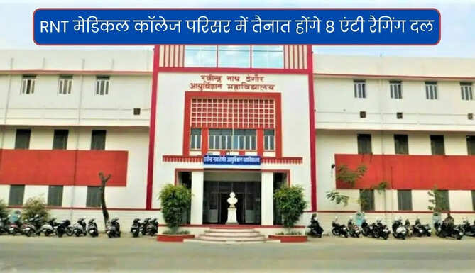 Anti Raging Squad in RNT Medical College