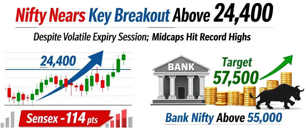 Nifty and Bank Nifty market outlook after volatile weekly expiry session on May 7, 2026
