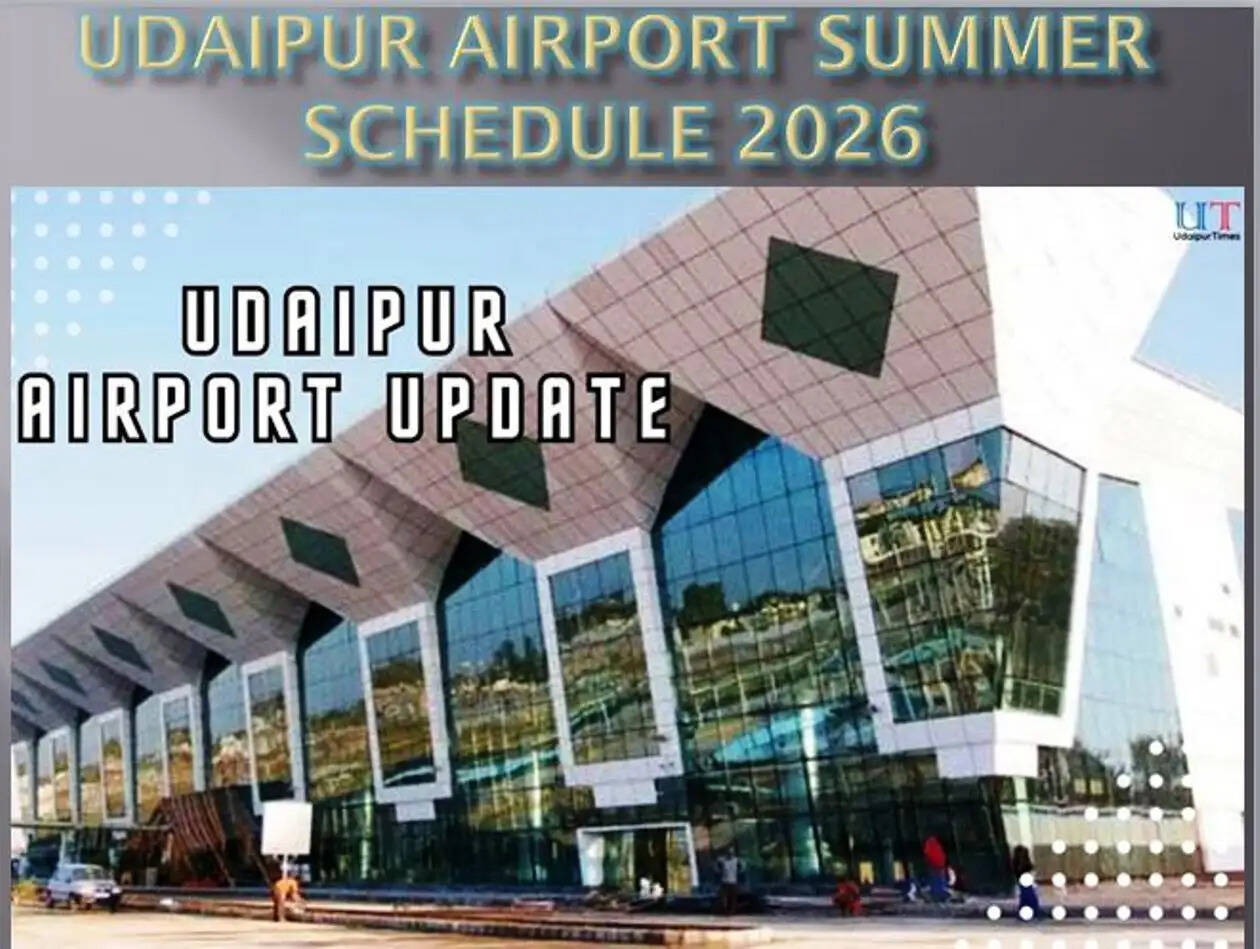 Maharana Pratap Airport Udaipur summer schedule 2026 flights timing