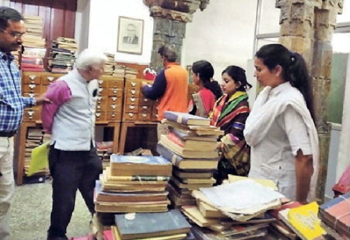 Modernisation of library at Jagdish Chowk