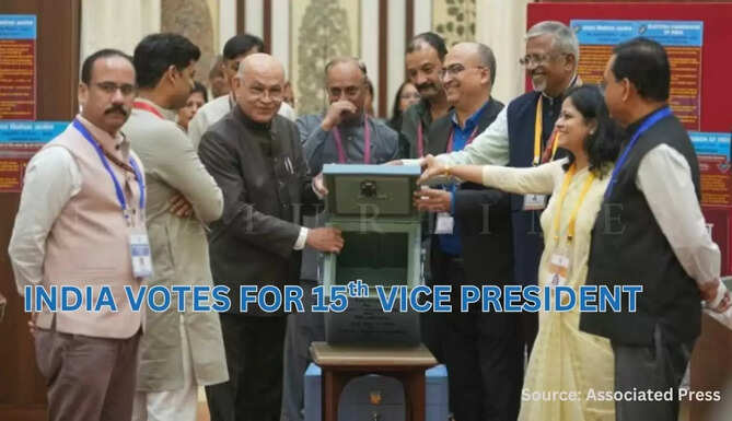 Parliament of India during Vice President Election 2025 after Jagdeep Dhankhar&rsquo;s resignation