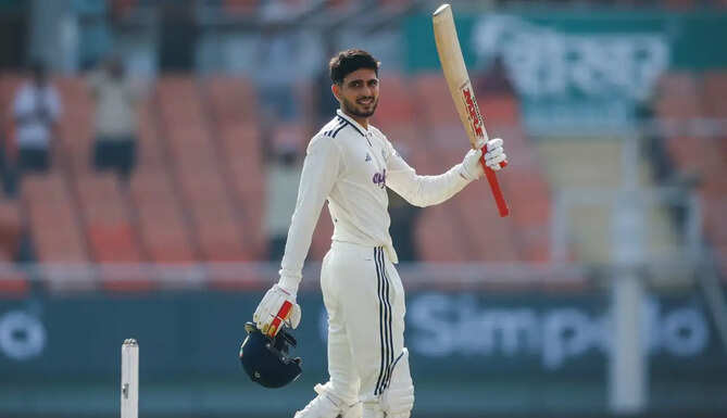 Shubman Gill and KL Rahul after scoring centuries during Day 1 of the India vs Afghanistan one-off Test in Mullanpur
