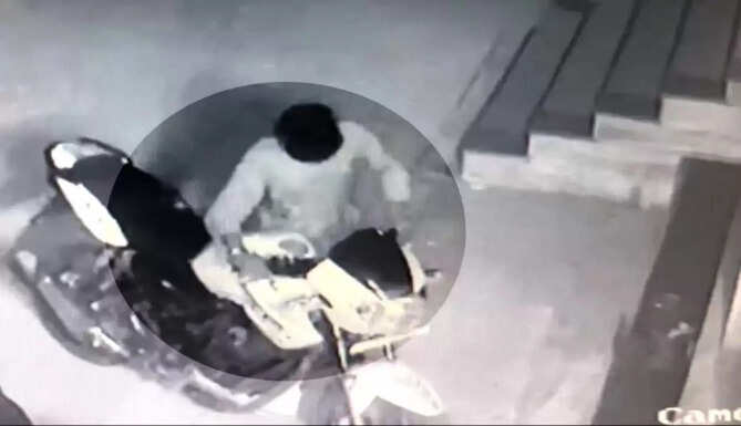 bike thest in cctv