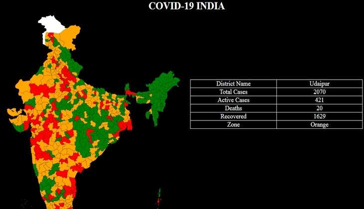 Udaipur's Aayush Agarwal develops real time COVID statistics monitor for India