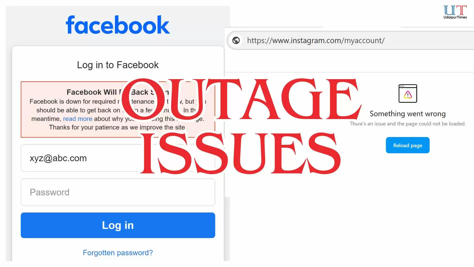 Facebook Instagram Meta Apps Outage